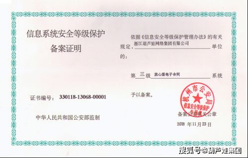 硬核認證鑄就卓越 葫蘆娃集團網絡技術服務的不二之選